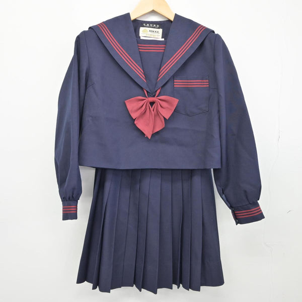 【中古制服】奈良県 片塩中学校 女子制服 3点（セーラー服・スカート）sf028745【リサイクル学生服】 | 中古制服通販パレイド