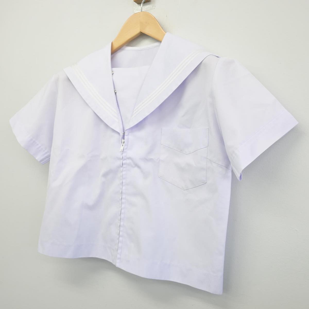 【中古】奈良県 片塩中学校 女子制服 1点（セーラー服）sf028746