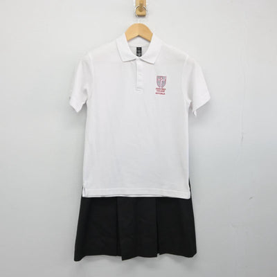 【中古】ニュージーランド john paul college 女子制服 3点（シャツ・スカート）sf028762