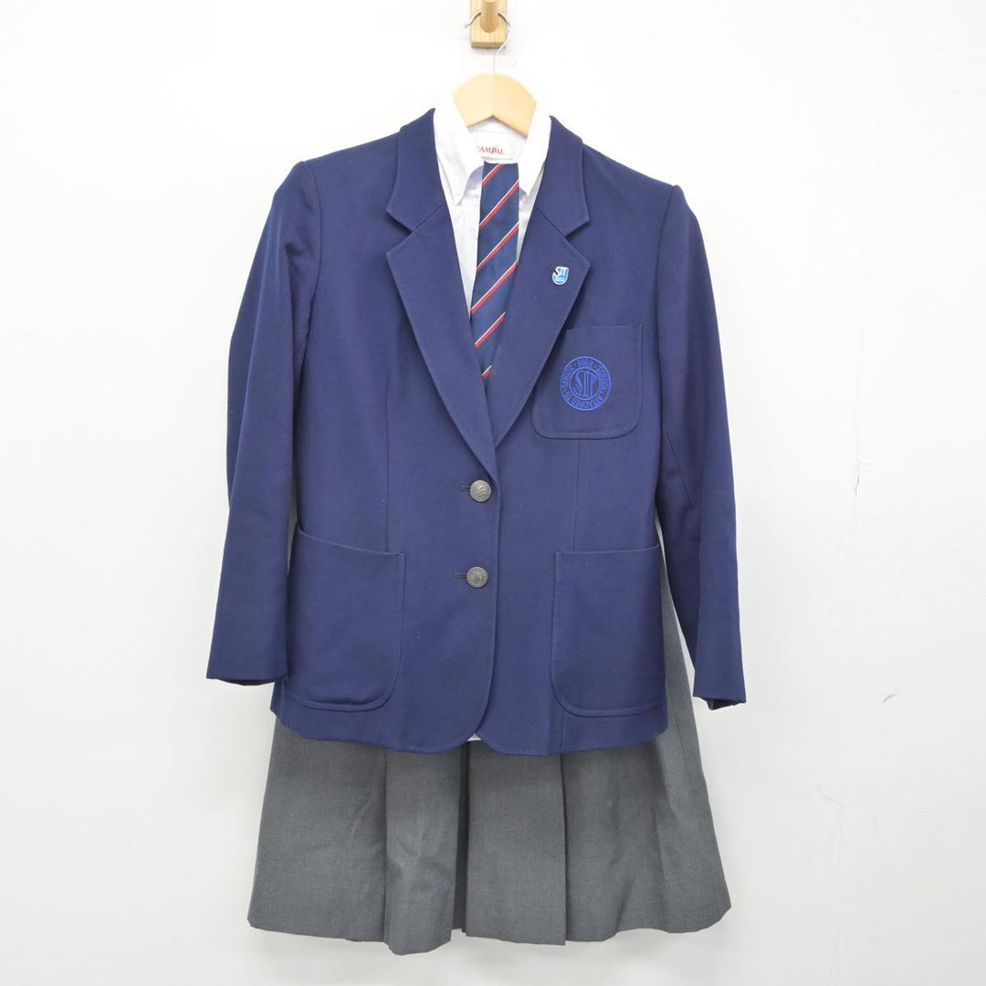 中古制服】神奈川県 湘南工科大学附属高等学校 女子制服 6点（ブレザー・ニットベスト・シャツ・スカート）sf028763【リサイクル学生服】 | 中古 制服通販パレイド