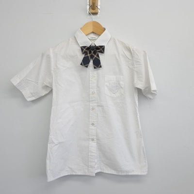 【中古】東京都 愛国高等学校 女子制服 3点（シャツ・スカート）sf028791