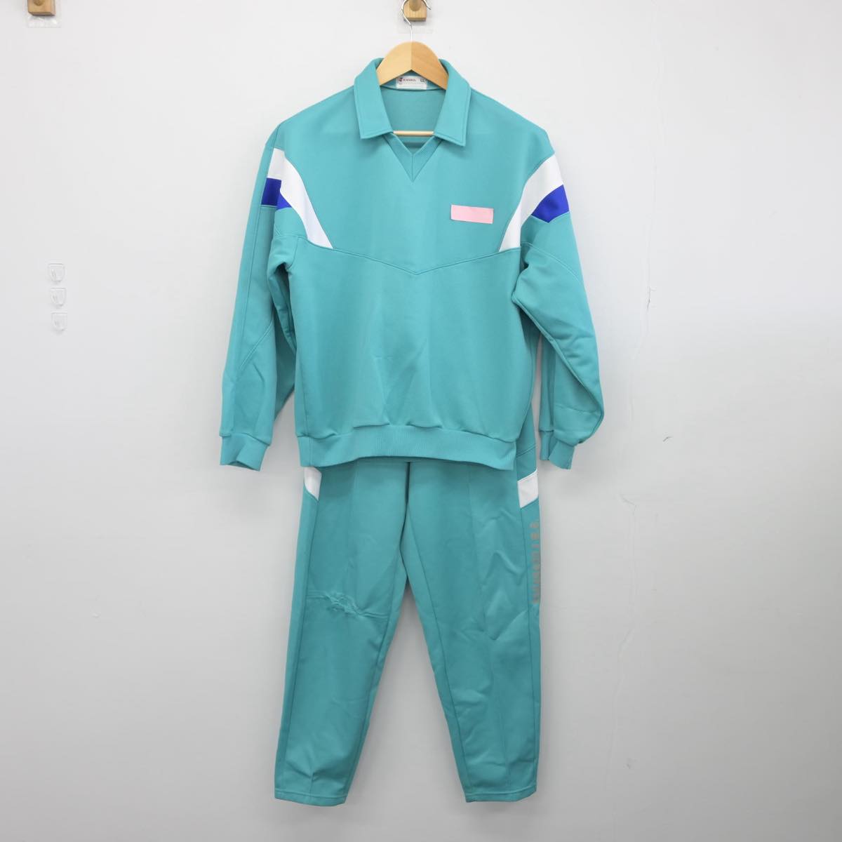 【中古】宮城県 仙台市立高砂中学校 女子制服 2点（ジャージ 上・ジャージ 下）sf028800