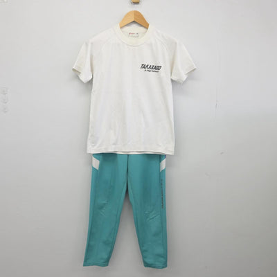 【中古】宮城県 仙台市立高砂中学校 女子制服 2点（体操服 上・ジャージ 下）sf028803