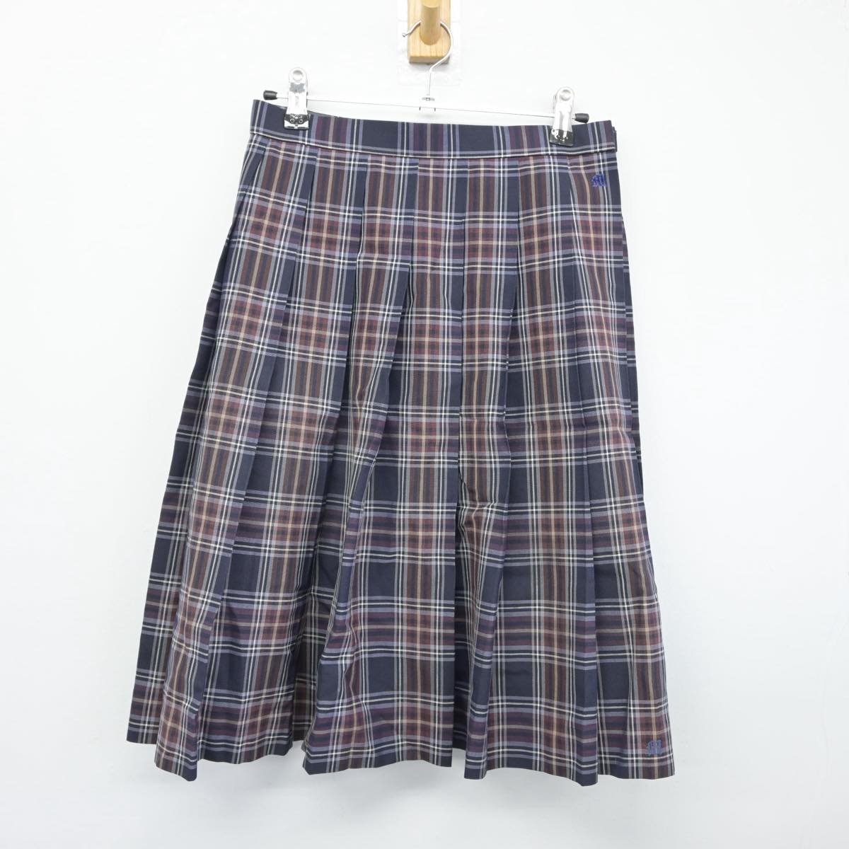 【中古】愛知県 守山高等学校 女子制服 3点（シャツ・スカート）sf028806