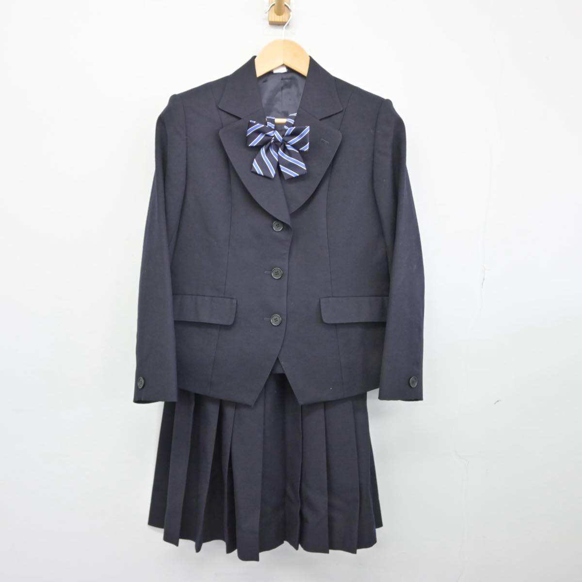 【中古】岐阜県 本巣松陽高等学校 女子制服 3点（ブレザー・スカート）sf028810