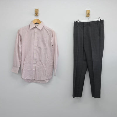 【中古】熊本県 九州学院中学校 男子制服 5点（ブレザー・ニット・シャツ・ズボン）sf028817