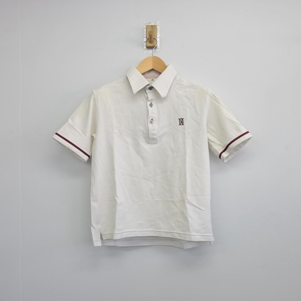 【中古】熊本県 九州学院中学校 男子制服 2点（シャツ・ズボン）sf028819