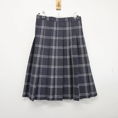 【中古】鳥取県 米子工業高等専門学校 女子制服 2点（ベスト・スカート）sf028836