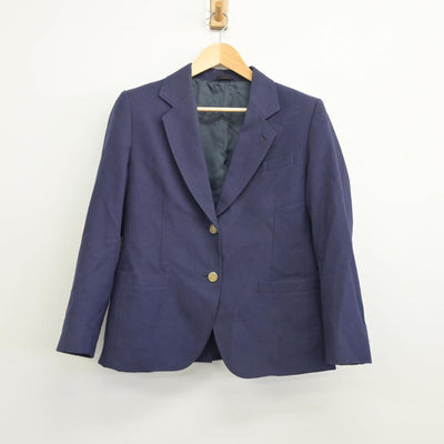 【中古】宮城県 仙台市立蒲町中学校 女子制服 3点（ブレザー・シャツ・スカート）sf028839