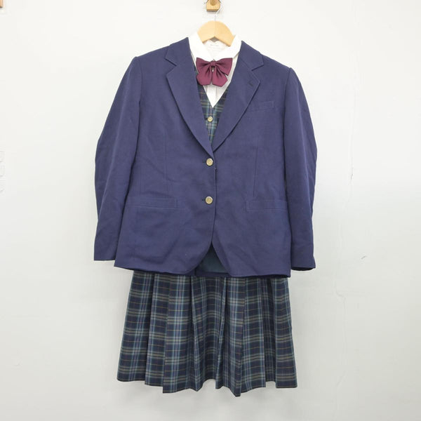 【中古制服】宮城県 仙台市立蒲町中学校 女子制服 5点（ブレザー・ベスト・シャツ・スカート）sf028840【リサイクル学生服】 |  中古制服通販パレイド