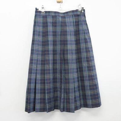 【中古】宮城県 仙台市立蒲町中学校 女子制服 2点（ベスト・スカート）sf028841