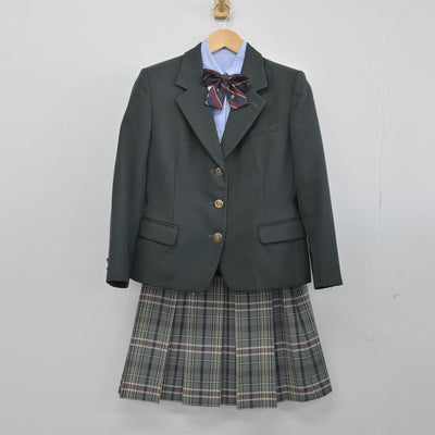 【中古】岩手県 水沢第一高等学校 女子制服 5点（ブレザー・シャツ・スカート）sf028844