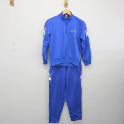 【中古】神奈川県 野川中学校 女子制服 2点（ジャージ 上・体操服 下）sf028866