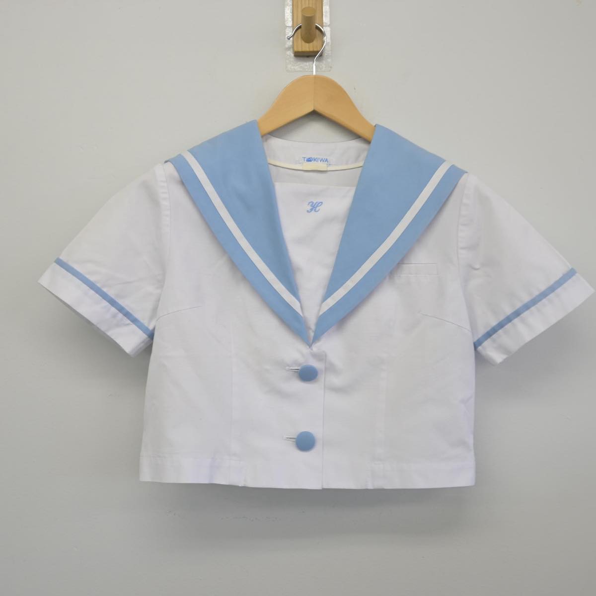 【中古】北海道 別府羽室台高等学校 女子制服 1点（セーラー服）sf028869