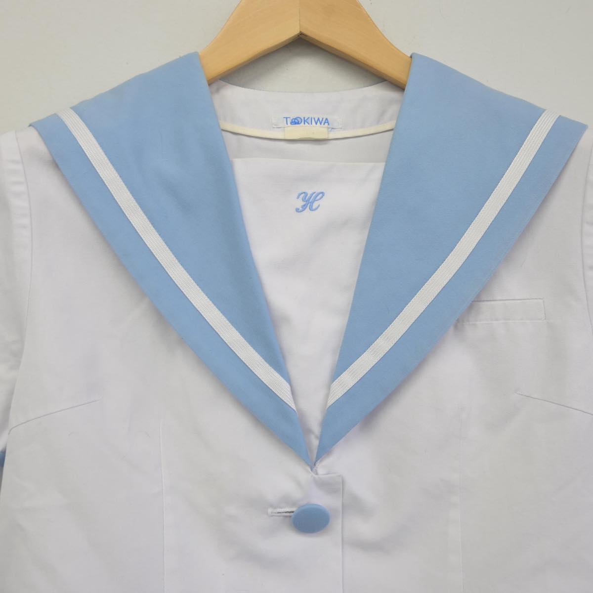 【中古】北海道 別府羽室台高等学校 女子制服 1点（セーラー服）sf028869