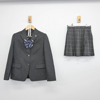 【中古】神奈川県 橋本高等学校 女子制服 4点（ブレザー・スカート）sf028870