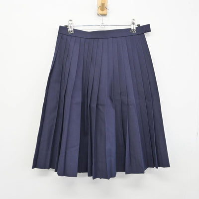 【中古】和歌山県 那賀高等学校 女子制服 4点（セーラー服・スカート）sf028873