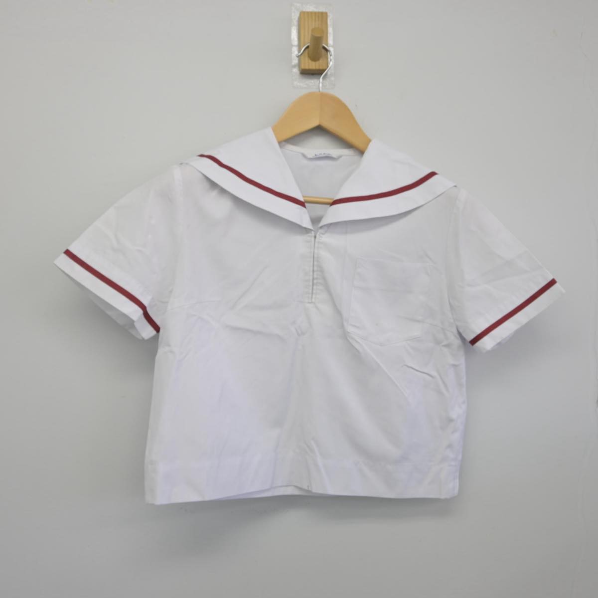 【中古】静岡県 門池中学校 女子制服 2点（セーラー服）sf028882