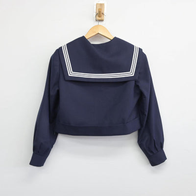 【中古】福岡県 香月中学校 女子制服 2点（セーラー服・ジャンパースカート）sf028885