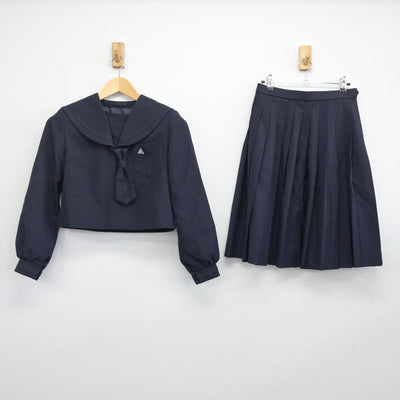 【中古】北海道 北海道伊達高等学校 女子制服 4点（ニット・セーラー服・スカート）sf028896