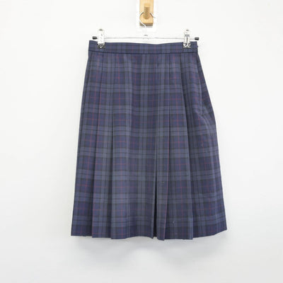 【中古】香川県 高松商業高等学校 女子制服 3点（シャツ・スカート）sf028899