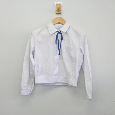 【中古】大阪府 岸和田市立山直中学校 女子制服 4点（シャツ）sf028906