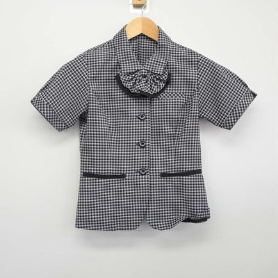 【中古】 事務服 女子制服 5点（シャツ・スカート）sf028913