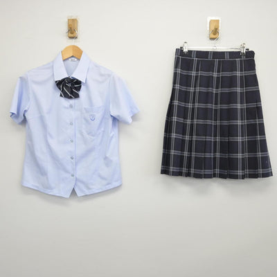 【中古】鳥取県 米子工業高等専門学校 女子制服 3点（シャツ・スカート）sf028936