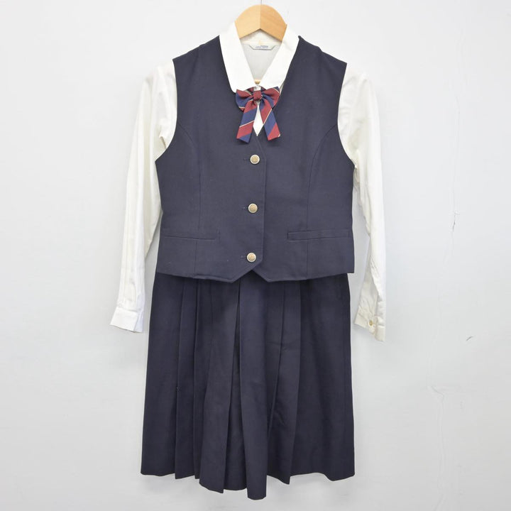 中古制服】北海道 北海道札幌東豊高等学校/旧モデル 女子制服 6点（ブレザー・シャツ・ベスト・スカート）sf028938【リサイクル学生服】 | 中古 制服通販パレイド