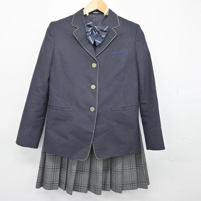 【中古】北海道 北海道札幌東豊高等学校 女子制服 3点（ブレザー・スカート）sf028939