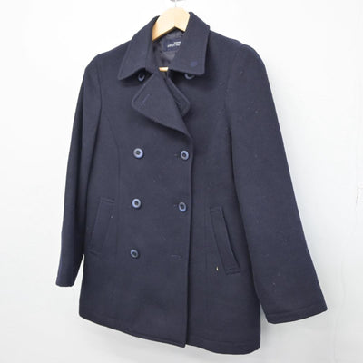 【中古】青森県 千葉学園高等学校 女子制服 1点（コート）sf028942