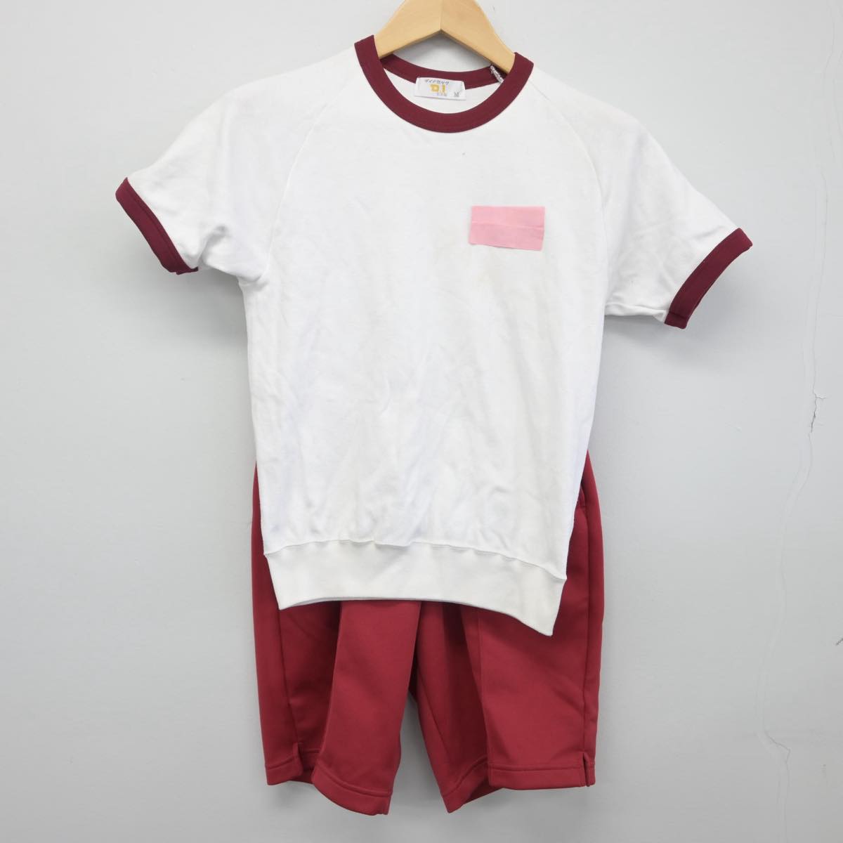 【中古】大阪府 大阪成蹊女子高等学校 女子制服 2点（体操服 上・体操服 下）sf028944