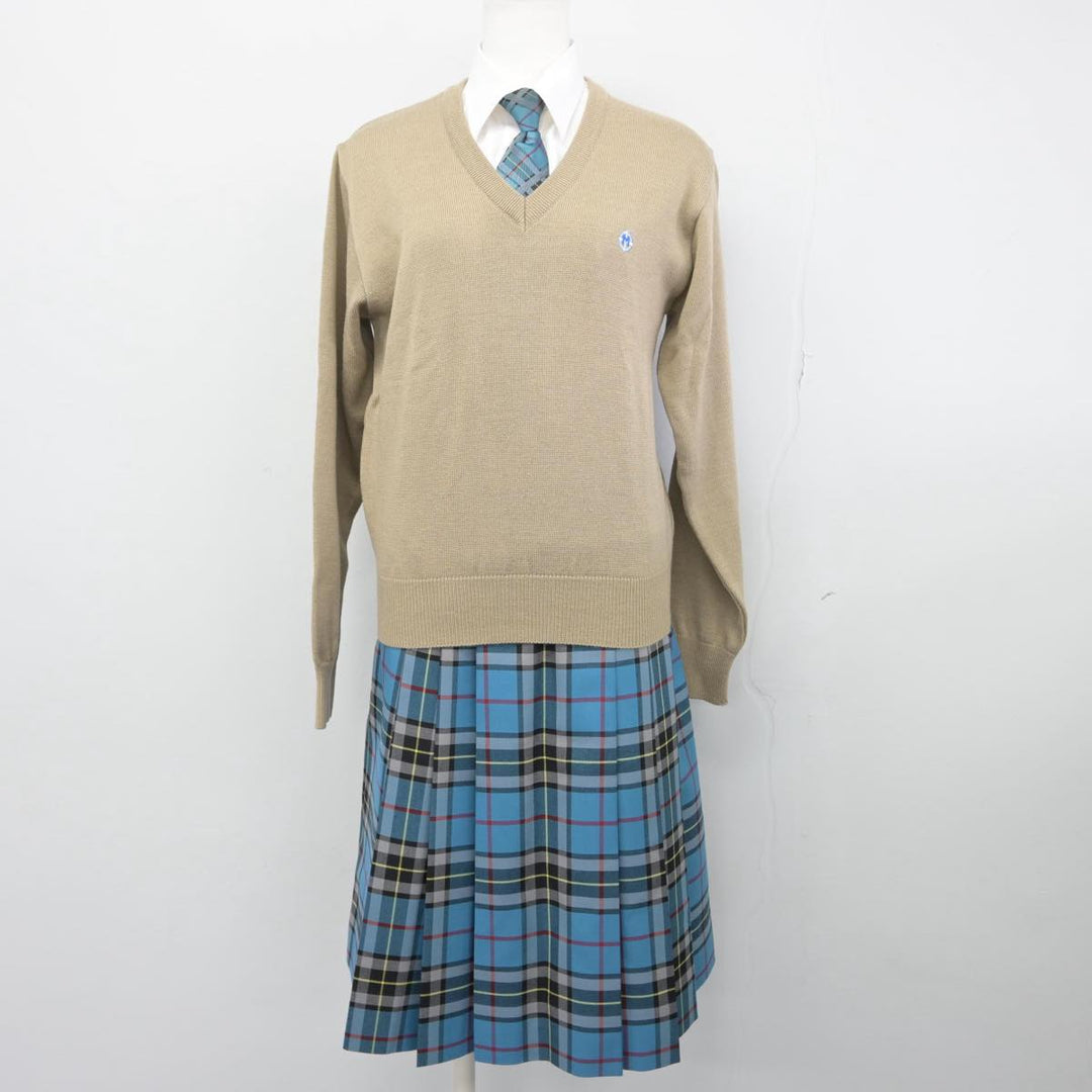 【中古制服】熊本県 熊本マリスト学園高等学校 女子制服 5点（ブレザー・シャツ・ニット・スカート）sf028947【リサイクル学生服】 | 中古制服 通販パレイド