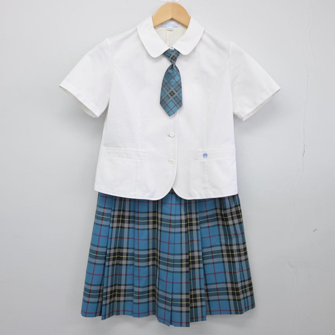 【中古制服】熊本県 熊本マリスト学園高等学校 女子制服 4点（シャツ・ニット・スカート）sf028948【リサイクル学生服】 | 中古制服通販パレイド