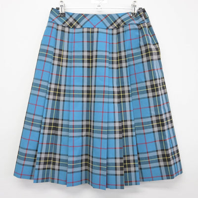 【中古】熊本県 熊本マリスト学園高等学校 女子制服 4点（シャツ・ニット・スカート）sf028948