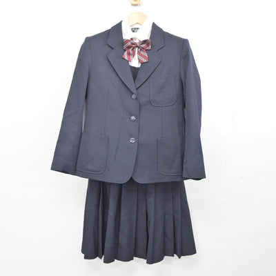 【中古】東京都 杉並区立井草中学校 女子制服 5点（ブレザー・ベスト・シャツ・スカート）sf028954