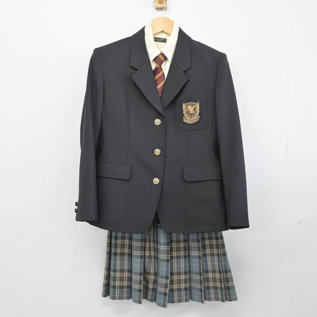 中古制服】東京都 杉並学院高等学校 女子制服 4点（ブレザー・シャツ・スカート）sf028957【リサイクル学生服】 | 中古制服通販パレイド