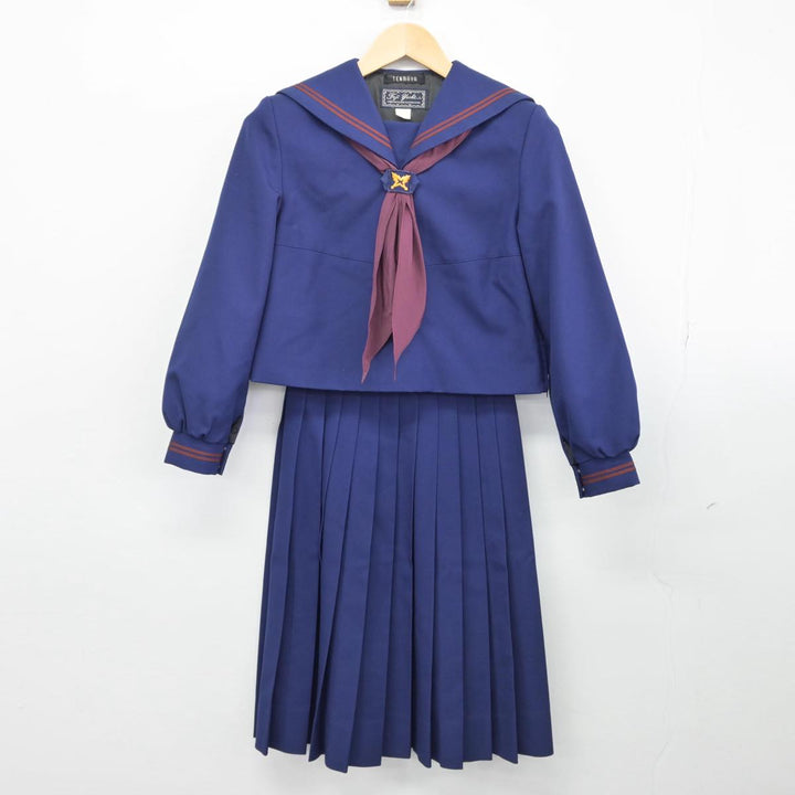 【中古制服】鳥取県 米子東高等学校 女子制服 3点（セーラー服・スカート）sf028959【リサイクル学生服】 | 中古制服通販パレイド