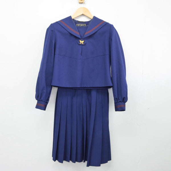 中古制服】鳥取県 米子東高等学校 女子制服 2点（セーラー服