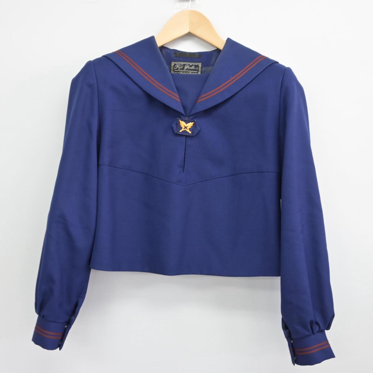 【中古】鳥取県 米子東高等学校 女子制服 2点（セーラー服・スカート）sf028960