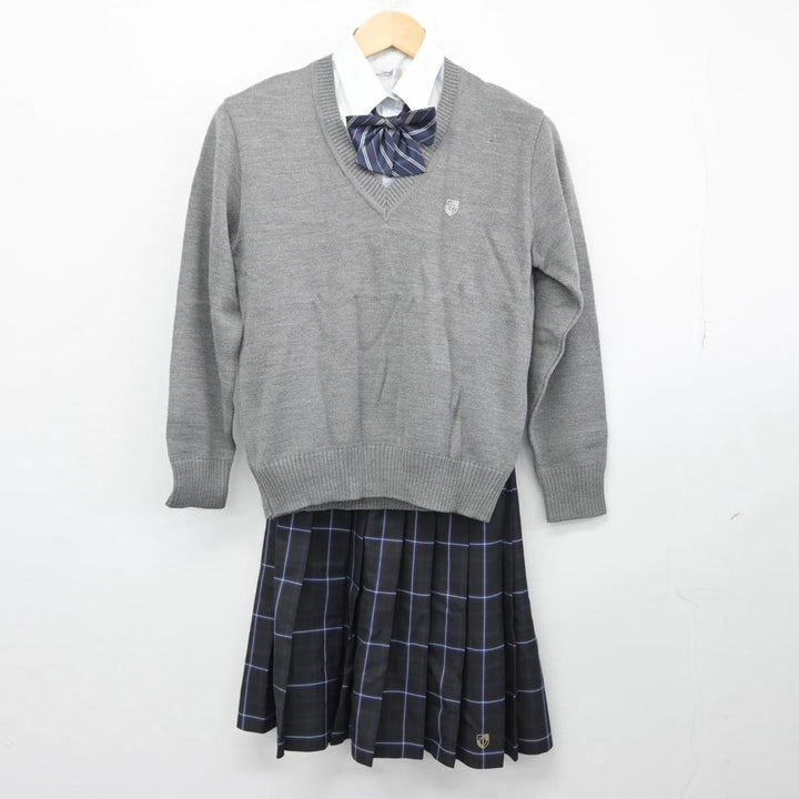 【中古制服】京都府 塔南高等学校 女子制服 5点（ブレザー・ニット・シャツ・スカート）sf028972【リサイクル学生服】 | 中古制服通販パレイド