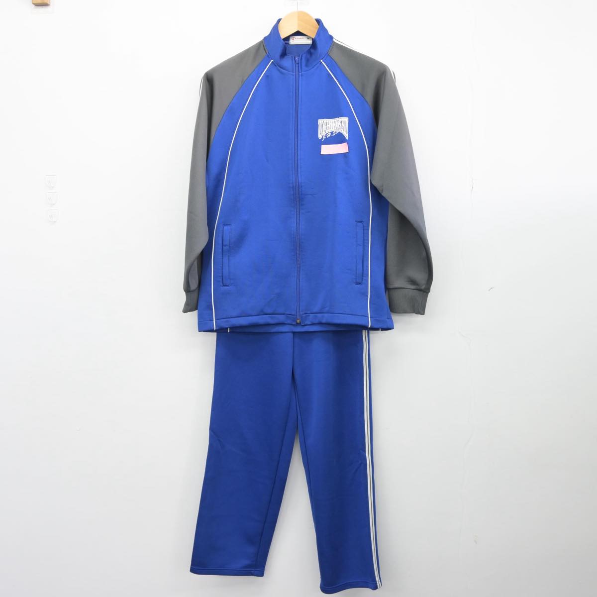 【中古】東京都 打越中学校 女子制服 2点（ジャージ 上・ジャージ 下）sf028981