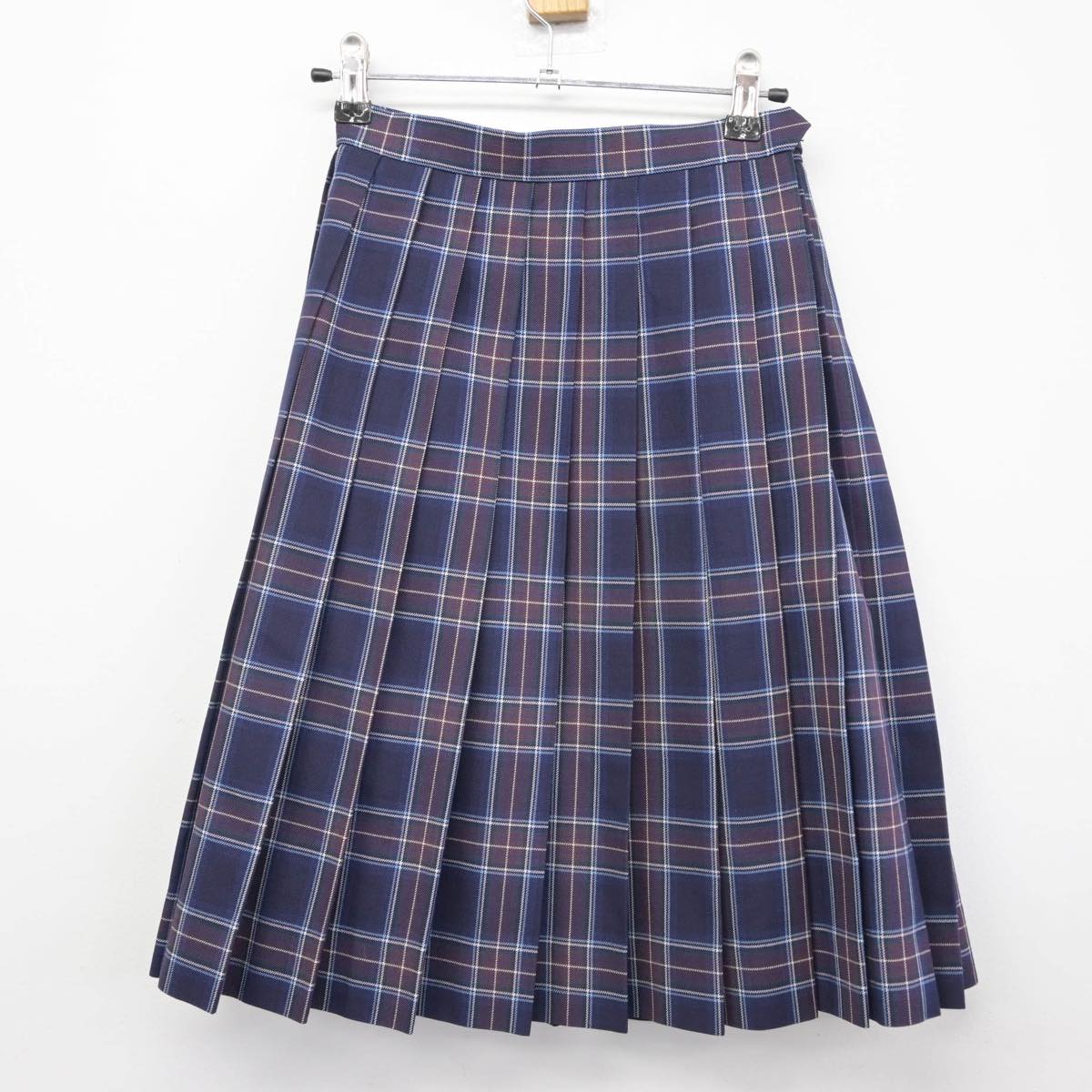 【中古】神奈川県 白鵬女子高等学校 女子制服 5点（ブレザー・ニット・シャツ・スカート）sf028998