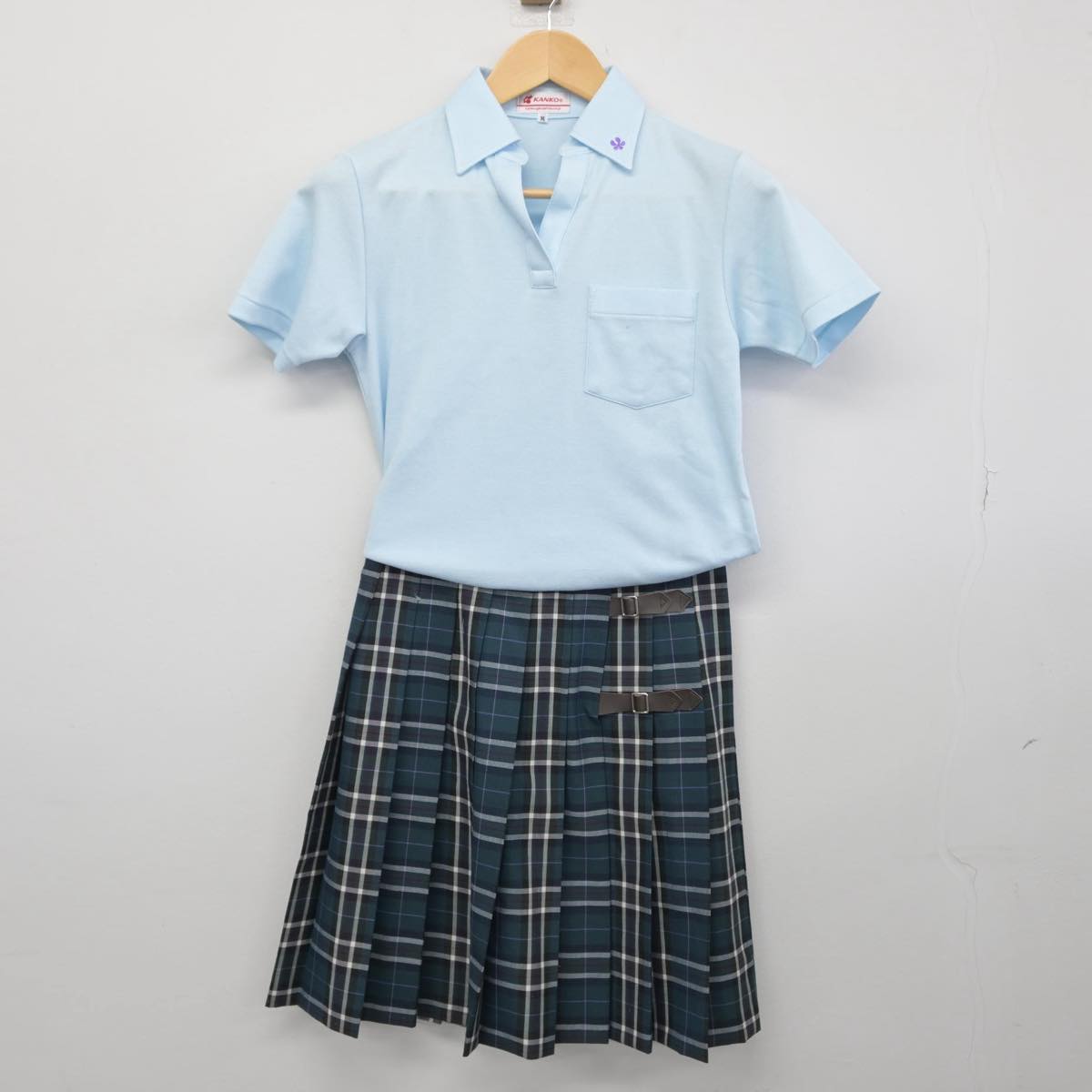 【中古】東京都 トキワ松学園中学校 女子制服 3点（シャツ・スカート）sf029007