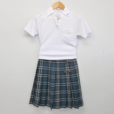 【中古】東京都 トキワ松学園中学校 女子制服 3点（シャツ・スカート）sf029007