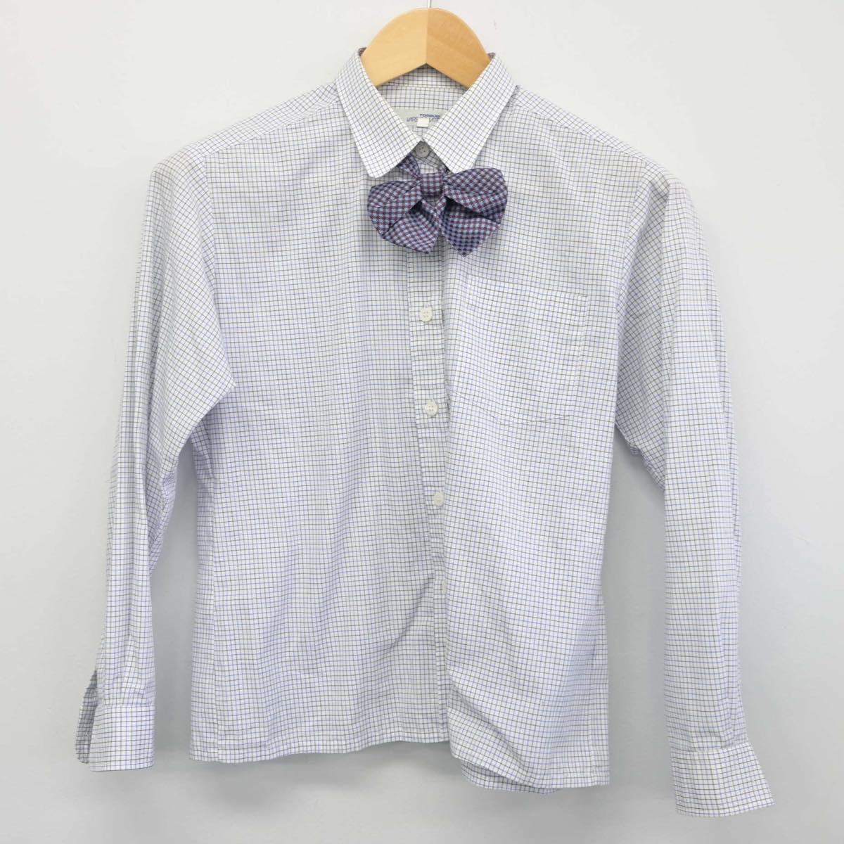 【中古】青森県 千葉学園高等学校 女子制服 5点（ブレザー・ベスト・シャツ・スカート）sf029016