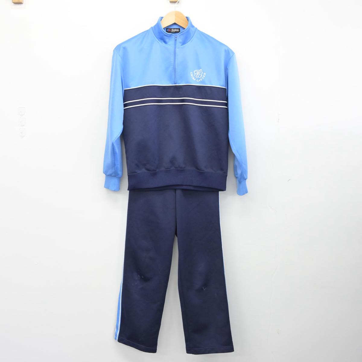 【中古】青森県 千葉学園高等学校 女子制服 2点（ジャージ 上・ジャージ 下）sf029022