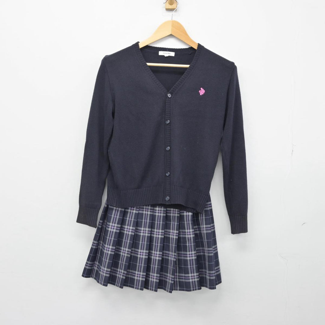 【中古制服】 N中等部 女子制服 2点（ニット・スカート）sf029031【リサイクル学生服】 | 中古制服通販パレイド