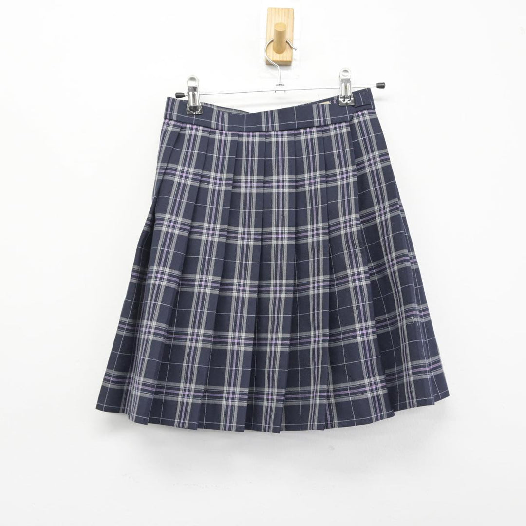 中古制服】 N中等部 女子制服 2点（ニット・スカート）sf029031