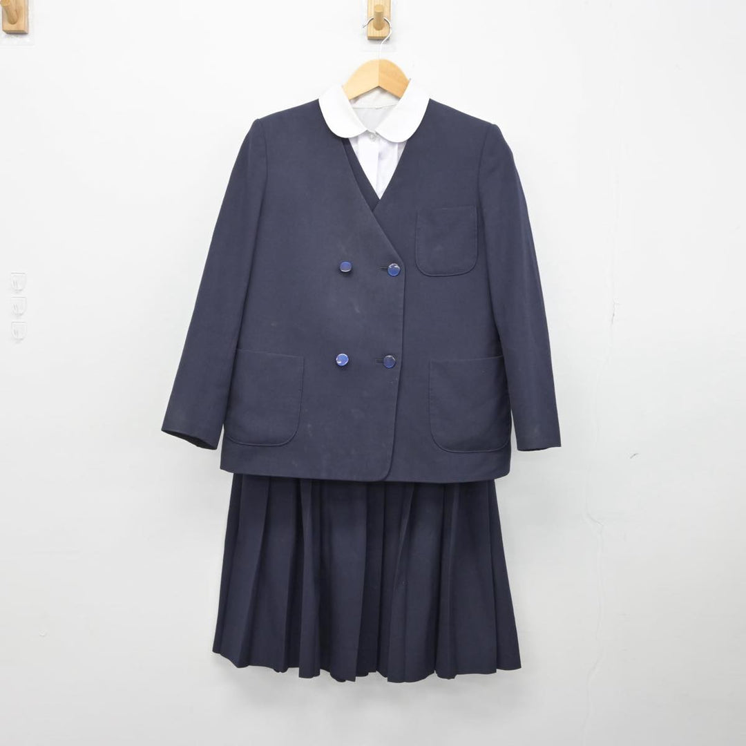 【中古制服】埼玉県 寄居中学校 女子制服 4点（ブレザー・シャツ・ベスト・スカート）sf029033【リサイクル学生服】 | 中古制服通販パレイド